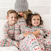 Picture of Family Pajama Set - Family Christmas Pajama Sets - Christmas Pattern Long Sleeves Pajamas