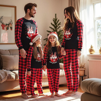 Picture of Family Pajama Set- Family Christmas Pajama Sets - Long Sleeves Pajamas
