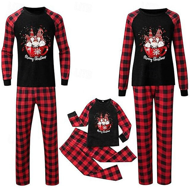 Picture of Family Pajama Set- Family Christmas Pajama Sets - Long Sleeves Pajamas