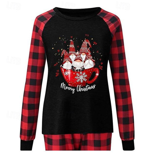 Picture of Family Pajama Set- Family Christmas Pajama Sets - Long Sleeves Pajamas