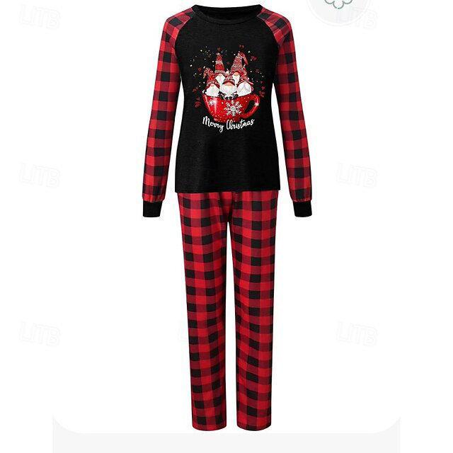 Picture of Family Pajama Set- Family Christmas Pajama Sets - Long Sleeves Pajamas