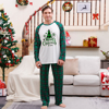 Picture of Family Pajama Set - Family Christmas Pajama Sets - Green Plaid Long Sleeves Pajamas
