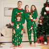 Picture of Family Pajama Set - Family Christmas Pajama Sets - Happy Snowmen Long Sleeves Pajamas - Merry Christmas