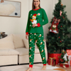 Picture of Family Pajama Set - Family Christmas Pajama Sets - Happy Snowmen Long Sleeves Pajamas - Merry Christmas