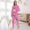 Picture of Family Pajama Set - Family Christmas Pajama Sets - Happy Snowmen Long Sleeves Pajamas - Family Christmas Gift