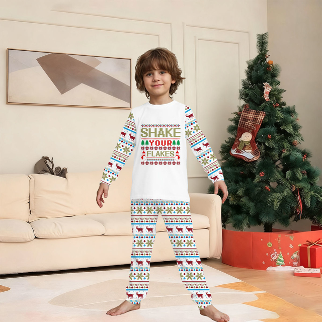 Picture of Family Pajama Set - Family Christmas Pajama Sets - Long Sleeve Pajamas - Nice Family Christmas Gift