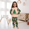 Picture of Family Pajama Set - Family Christmas Pajama Sets - Long Sleeve Pajamas with Christmas Tree