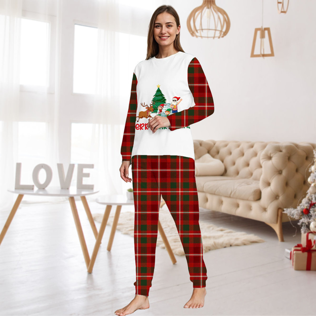 Picture of Family Pajama Set - Family Christmas Pajama Sets - Long Sleeves Pajamas - Best Family Christmas Gift