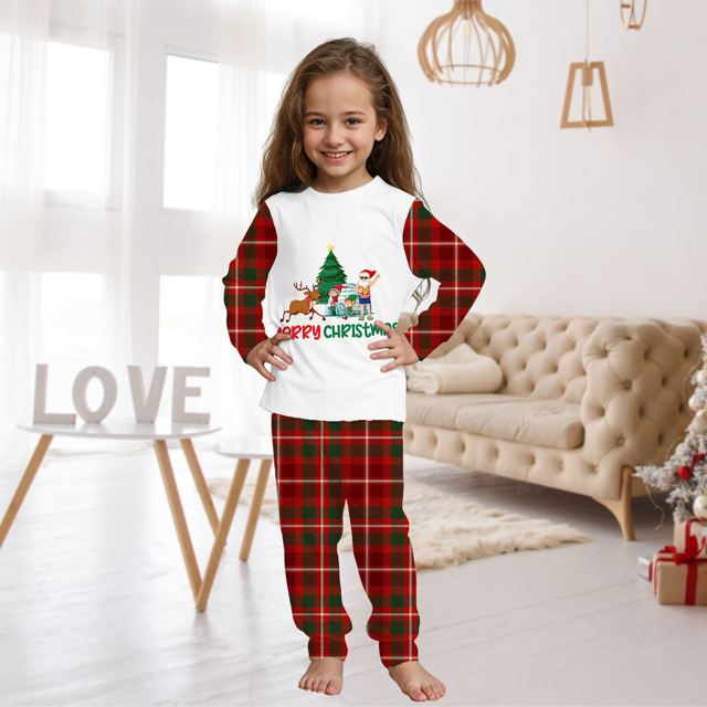 Picture of Family Pajama Set - Family Christmas Pajama Sets - Long Sleeves Pajamas - Best Family Christmas Gift