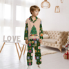 Picture of Family Pajama Set - Family Christmas Pajama Sets - Christmas Pattern Long Sleeves Pajamas - Christmas Gift