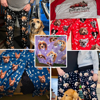Picture of Custom Pajama Pants - Custom Pajama Pants with Pet Faces - Personalized Pajama bottoms - Christmas Gift