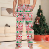 Picture of Custom Pajama Pants - Family Custom Christmas Pajama Pants with Face - Pajama Bottoms - Christmas Gift for Family