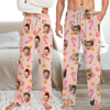 Picture of Custom Pajama Pants with Faces | Personalized Christmas Pajama Bottoms | Nice Christmas Gift for Friend