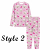 Picture of Custom Pajama Sets | Personalized Long Sleeves Pajama with Faces and Name | Custom Pajama