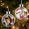 Picture of Custom Photo Christmas Tree Ornament | Christmas Ball Ornament | Xmas Home Decors