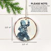 Picture of Custom Wood Christmas Tree Ornament with Photo | Family Christmas Ornament | Christmas Decors