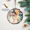 Picture of Custom Wood Christmas Tree Ornament with Photo | Family Christmas Ornament | Christmas Decors