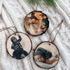 Picture of Custom Wood Christmas Tree Ornament with Photo | Family Christmas Ornament | Christmas Decors