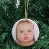 Picture of Photo Ceramics Christmas Ornaments | Family Christmas Tree Decors
