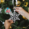 Picture of Personalized Photo Projection Crystal Christmas Ornaments | Christmas Gift | Christmas Ornament