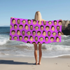 Picture of Personalized Bath Towels - Personalized Face Print Beach Towel - Customized Fun Gift with Family Photos