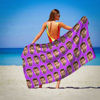Picture of Personalized Bath Towels - Custom Photo Face Beach Towel Face Towel, Best Friend Gift
